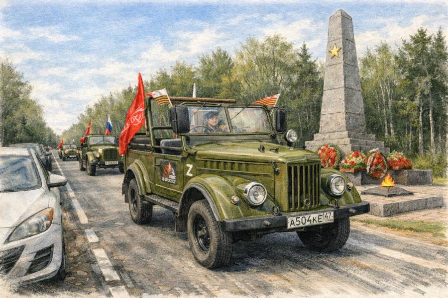 В Ленобласти 1 июля пройдёт автопробег «Вера и Верность»