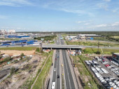 В Кудрово открыли сквозное движение по новой развязке